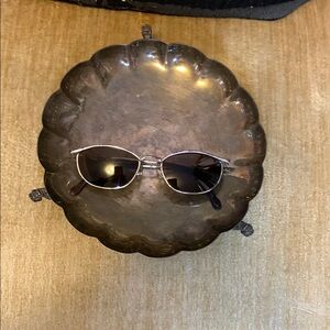 Elegant silver and tortoise Sunglasses;